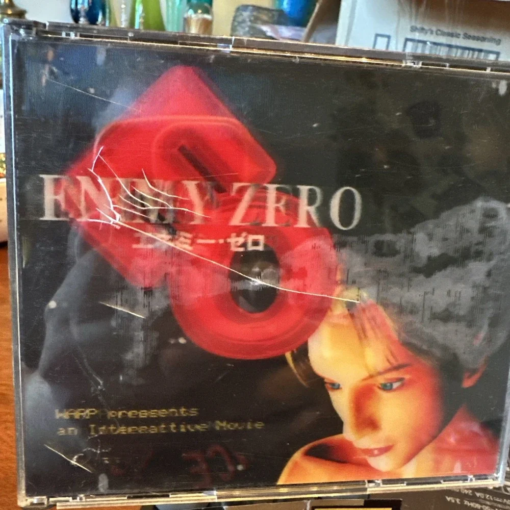 Enemy Zero Sega Saturn SS Japan Import Warp 1996 T-30001G NTSC-J Complete